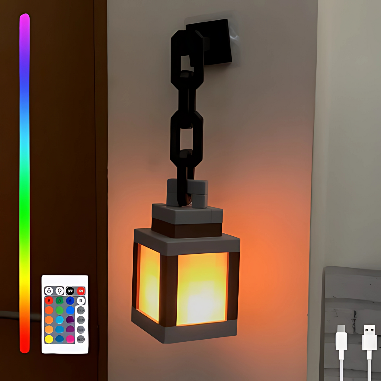 Craft Lantern – Pixel LED Lamp