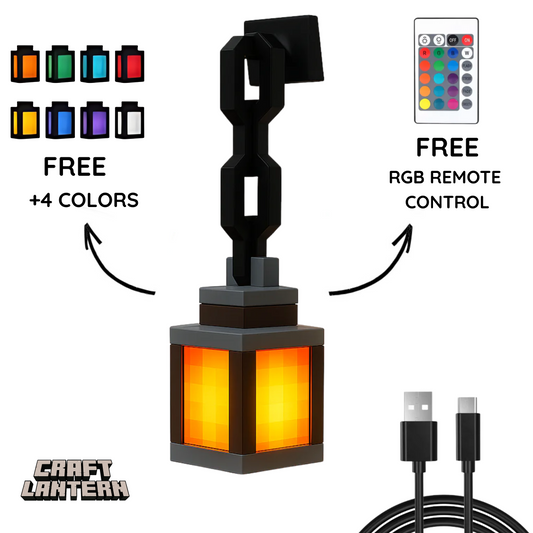Craft Lantern – Pixel LED Lamp